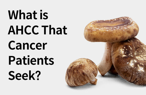 [Effects of Shiitake Mushroom Mycelium AHCC] What Cancer Patients Seek, 3 Benefits of AHCC
