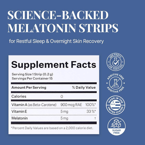 [Standard Pack] Melatonin Strips – 30 Strips