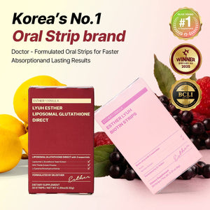 Beauty Boost Duo (60 Strips) | Liposomal Glutathione + Biotin