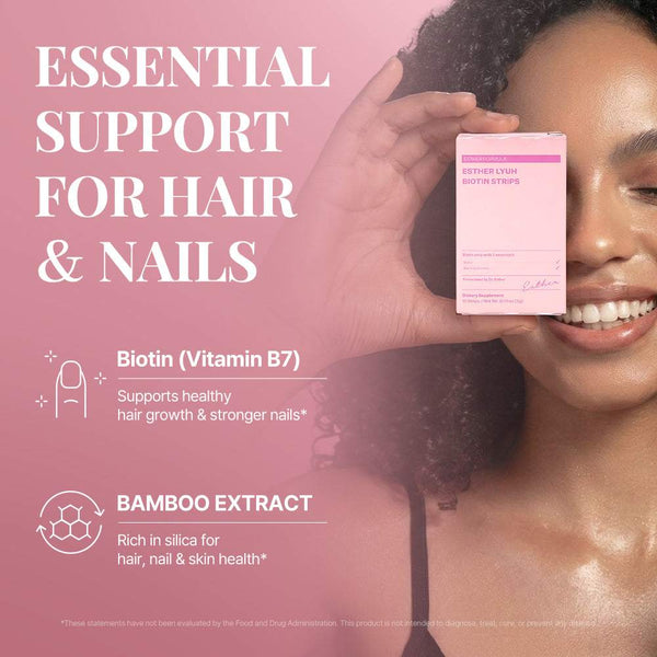 ESTHER FORMULA Biotin Strips (30 ct)