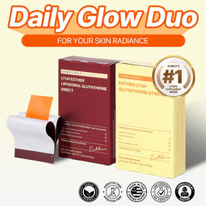 Daily Glow Duo(45 Strips) | Liposomal Glutathione + Glutathione