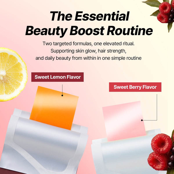 Beauty Boost Duo (60 Strips) | Liposomal Glutathione + Biotin