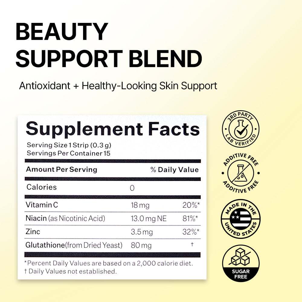 nitrate ester glutathione Esther Lyuh Strips 1 Pack (15 ct) ✨ Smooth, Radiant, Refreshed