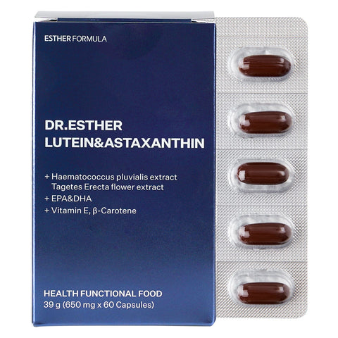 ESTHER FORMULA ASTAXANTHIN Lutein & Astaxanthin Supplements
