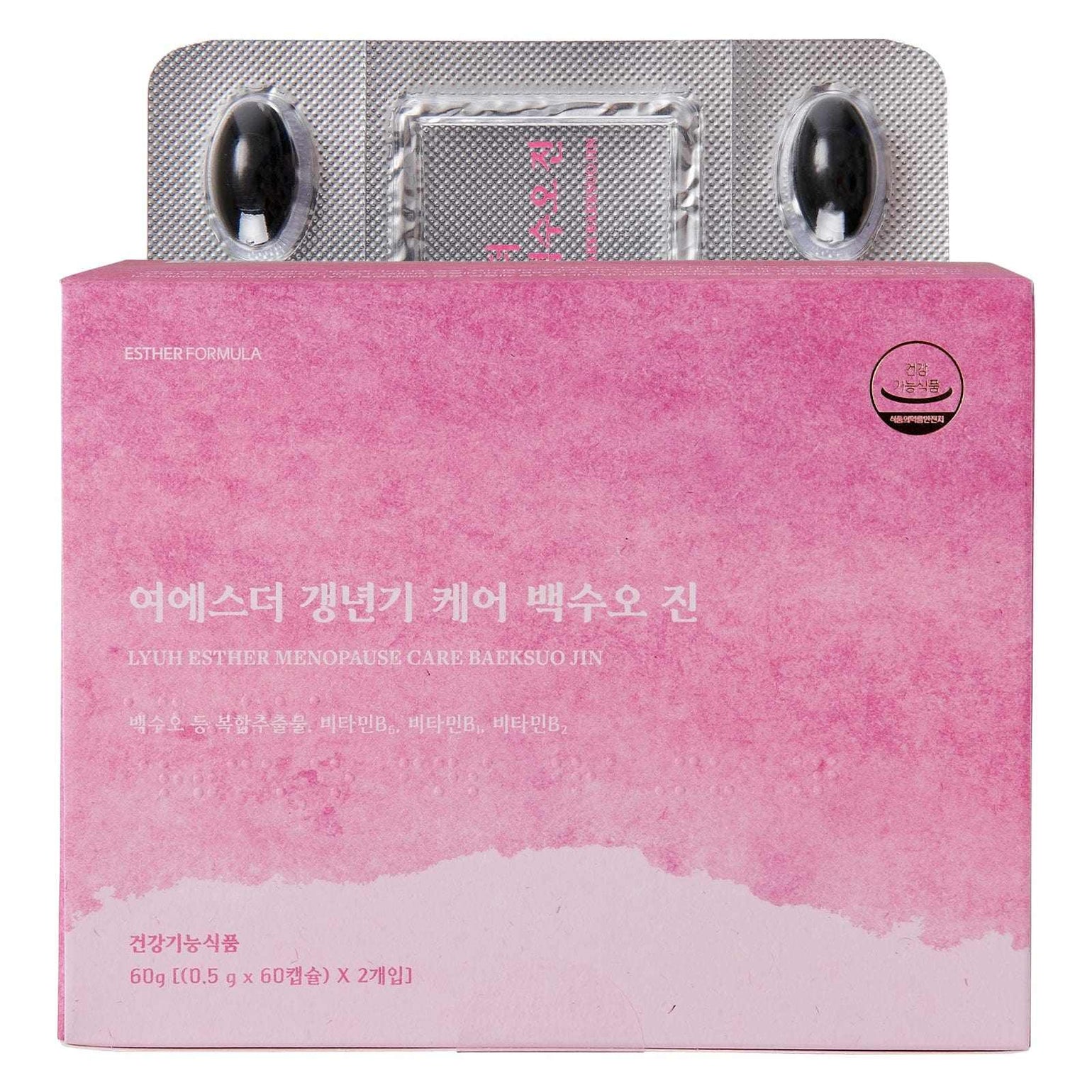 Menopause Care ESTHER Baeksuo Jin Facial Flushing Sleep Depression