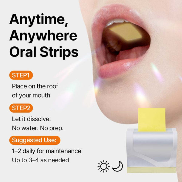 ESTHER FORMULA Glutathione [Compact Pack] Glutathione Strips – 15 Strips