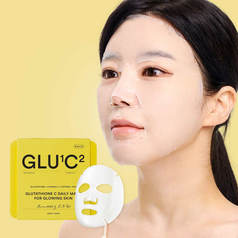 ESTHER FORMULA Glutathione Glutathione GLU1C2 Glow Daily Masks (20 Sheets)