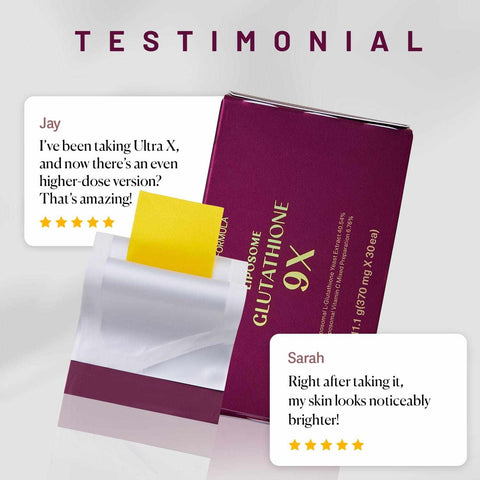 ESTHER FORMULA Glutathione Liposome Glutathione Direct Ultra 9X