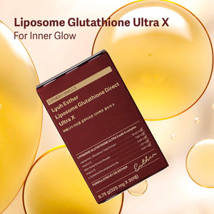 Liposome Glutathione Direct Ultra X supplements for liver health and anti-aging benefits.