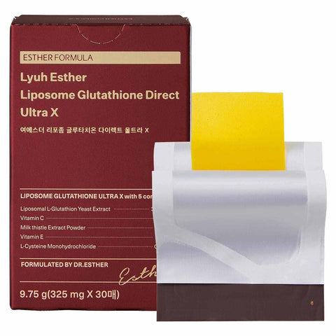 ESTHER FORMULA Glutathione Liposome Glutathione Direct Ultra X (1Box) Liposome Glutathione Direct Ultra X