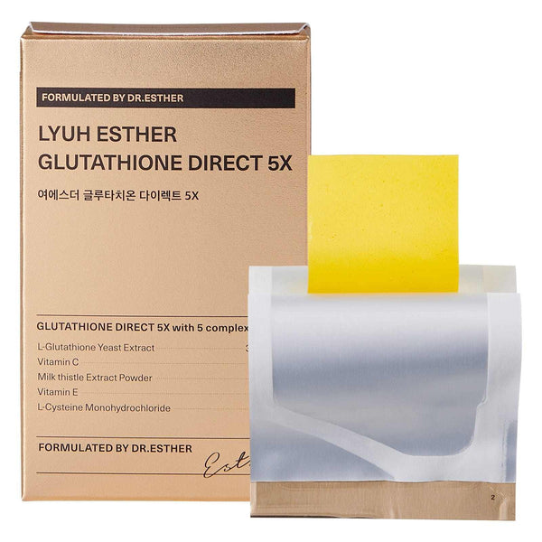 Glutathione Direct Film 5X-ESTHER FORMULA-Effect: 1. Improves