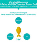 Well Kids Vegetable Omega Plus D-ESTHER FORMULA