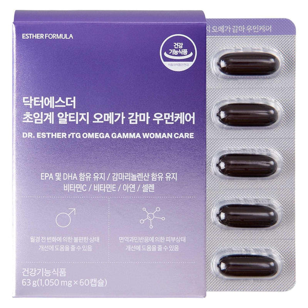 rTG Omega Gamma Woman Care blood circulation premenstrual