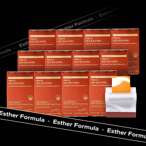 ESTHER FORMULA [Special Deal] 6 Year Old Red Ginseng Direct • 12-Month Supply